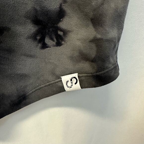 Curves N Combatboots CNC Gray Tie Dye Short Sleeve Crew Neck Mini Dress Small - Picture 5 of 5